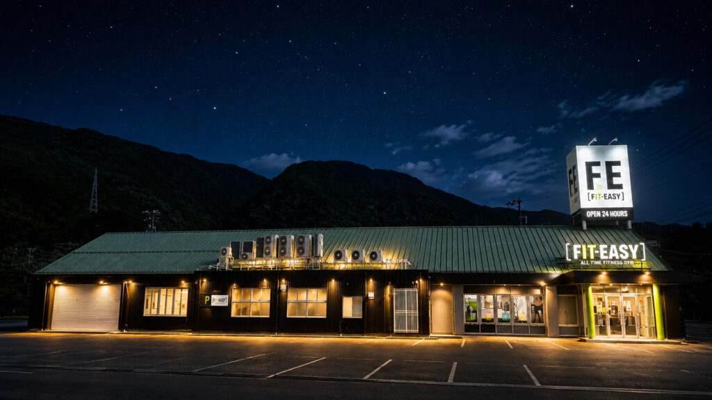 フィットイージー高山石浦店の外観